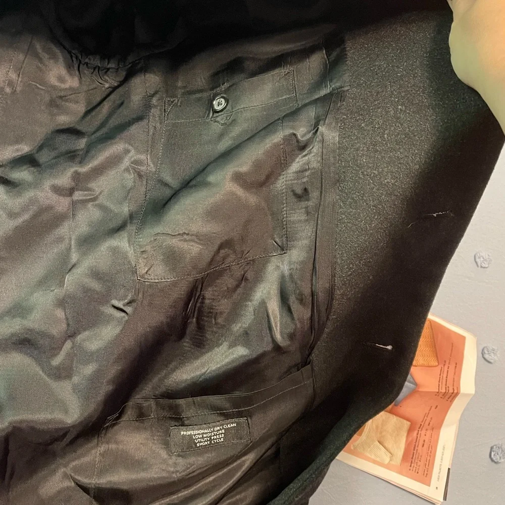 JoS A Bank Wool Coat - Picture 6 of 7